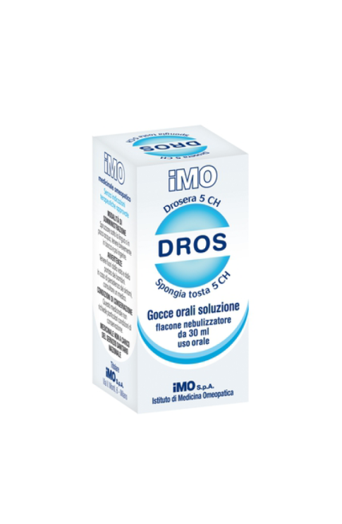 Dros Drosera 5CH Gocce Orali Soluzione Flacone Nebulizzatore Spray 30 ml