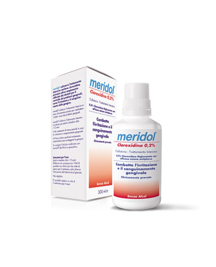 Collutorio Clorexidina 0,12% Meridol 300ml