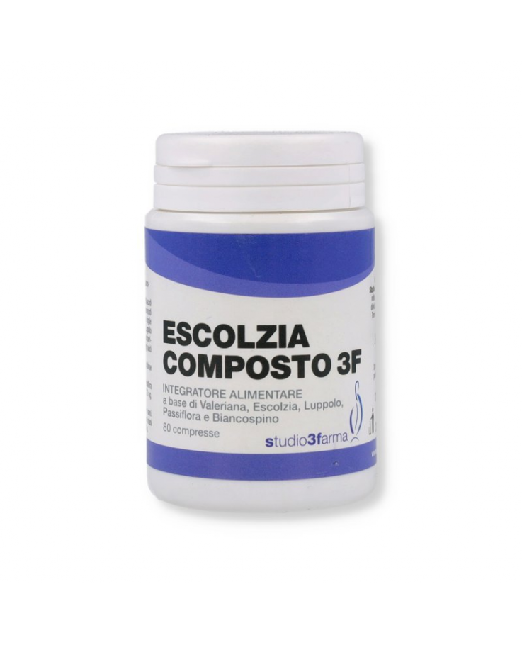 ESCOLZIA COMPOSTO 3F Studio 3 Farma 80 Compresse
