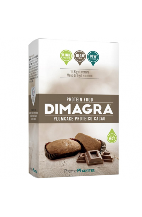 DIMAGRA Plumcake Proteico Cacao PromoPharma 4x45g