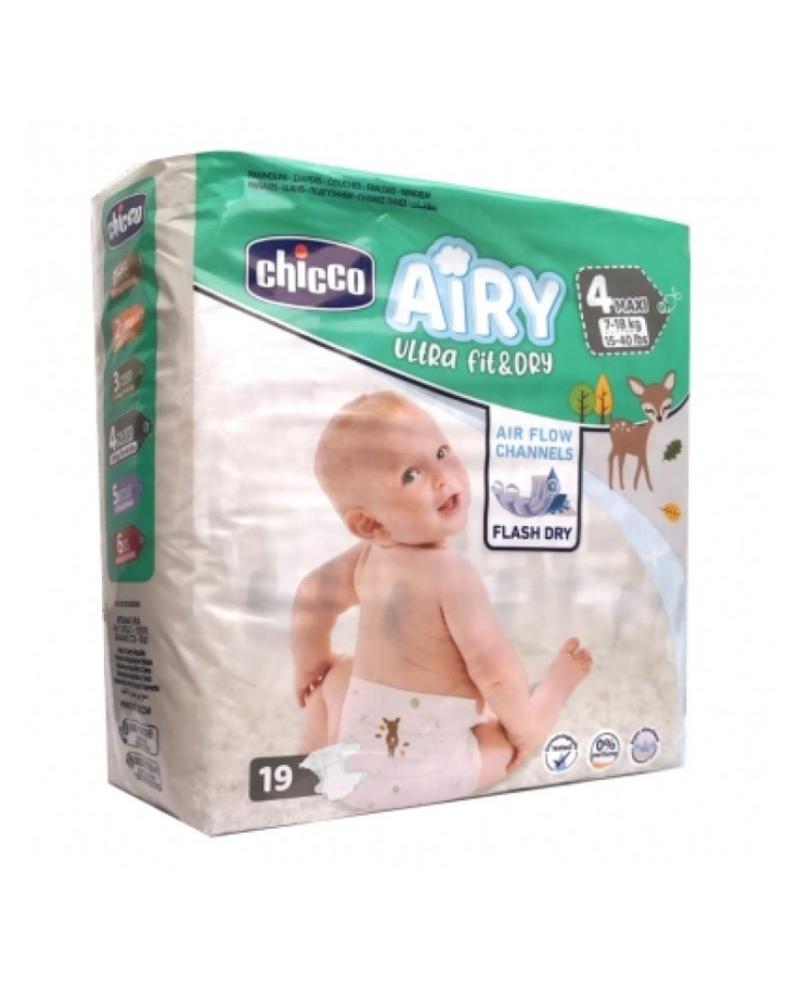 Airy Ultra Fit & Dry MAXI 7-18Kg Chicco 19 Pannolini