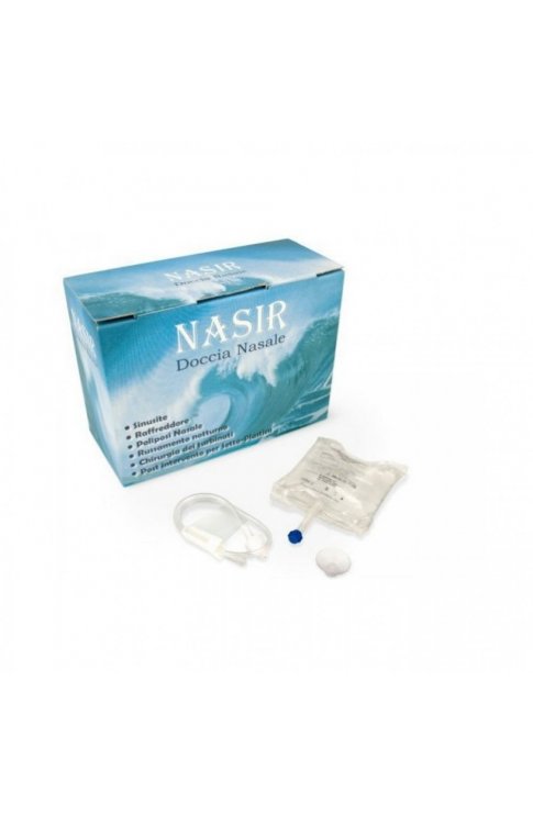 Nasir Doccia Nasale 2 Sacche 250 Ml Isotonica + 2 Blister E1 Ventosa