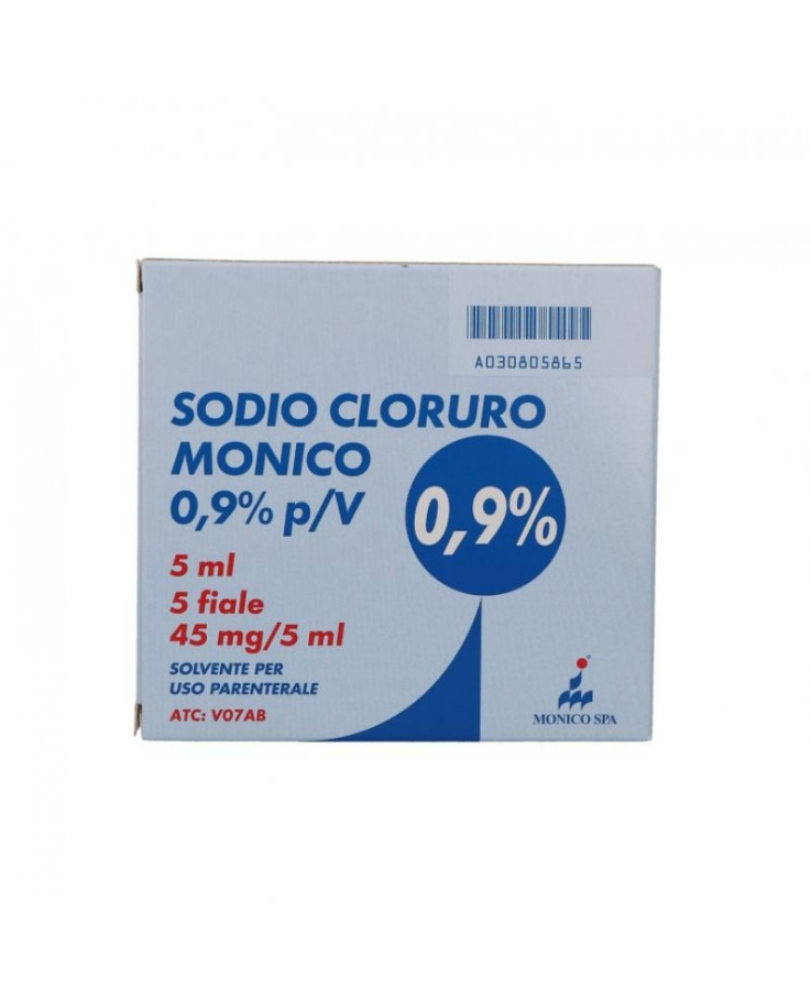 Sodio Cloruro*0,9% 5f 5ml