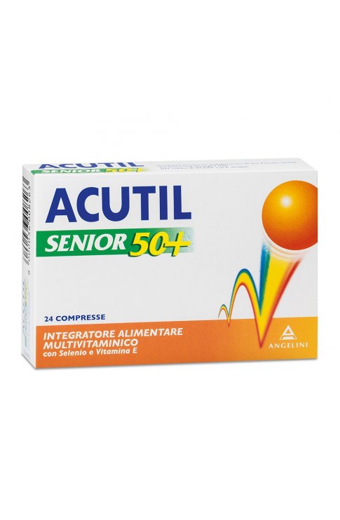 Acutil Multivitaminico Senior 50+24 Compresse