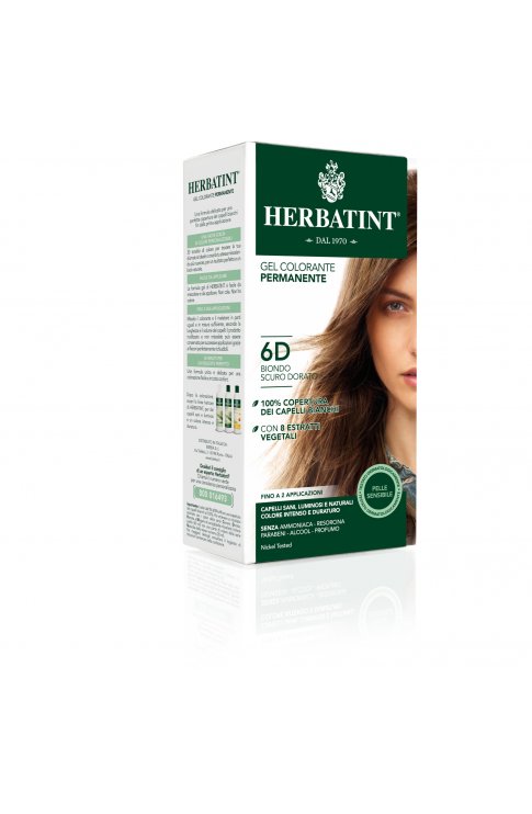 Herbatint 6d Biondo Scuro Dorato 150 Ml