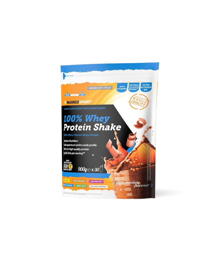 100% Whey Protein Shake Milk Chocolate 900 G