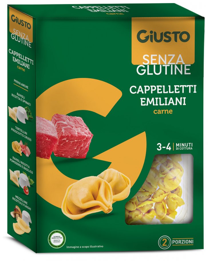 Giusto Senza Glutine Cappelletti Di Carne 250 G