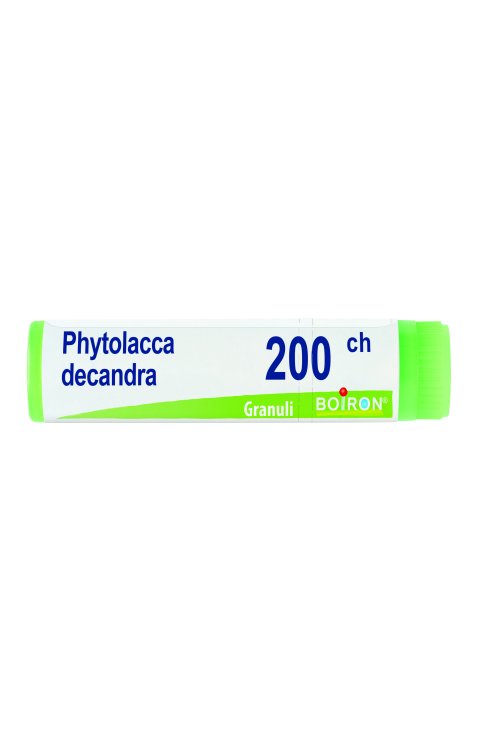 Phytolacca Decandra 200Ch Globuli Monodose Boiron