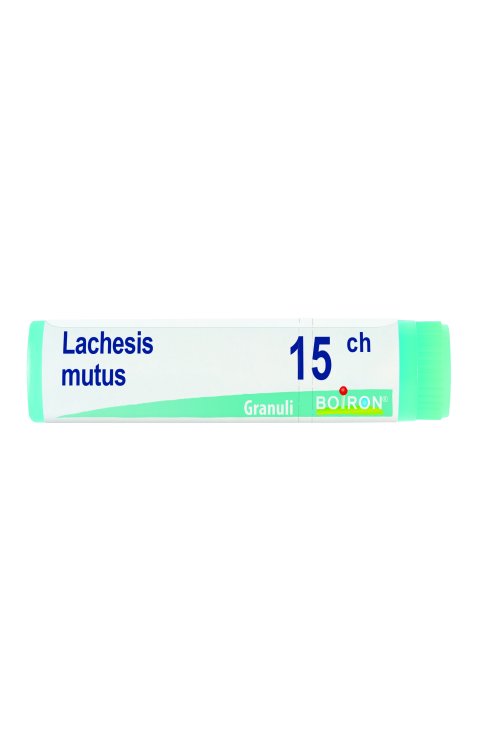 Lachesis Mutus 15Ch Globuli Monodose Boiron