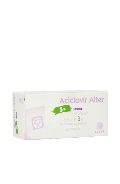 Aciclovir Alter 5% Crema 3g