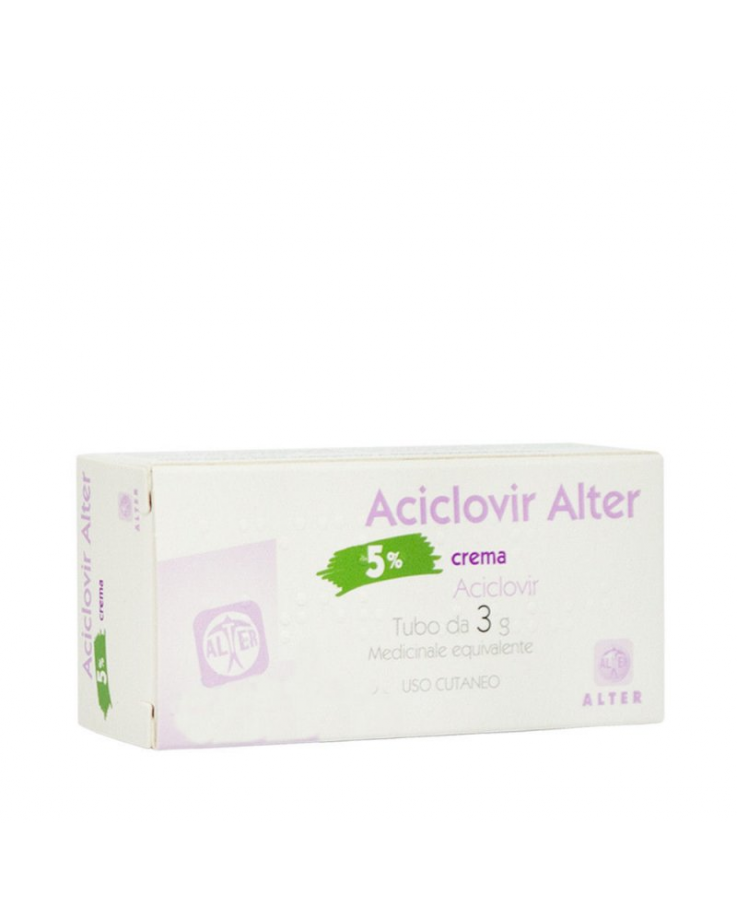Aciclovir Alter 5% Crema 3g