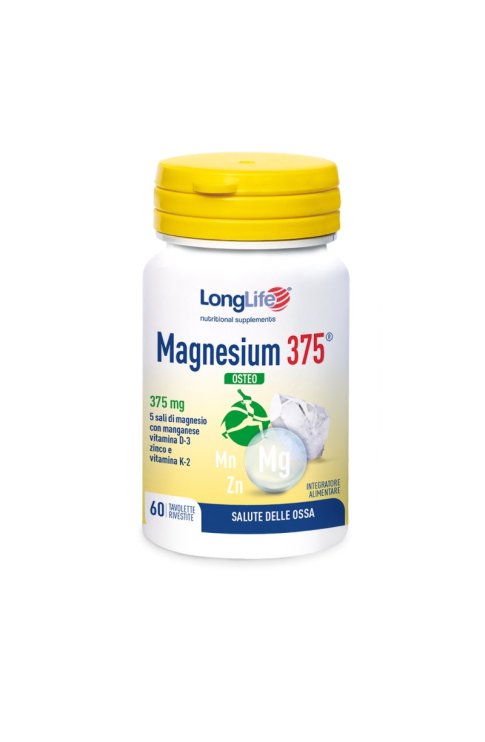 Magnesium 375 OSTEO LongLife 60 Tavolette Rivestite