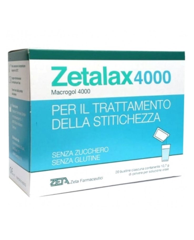 Zetalax 4000 Zeta Farmaceutici 20 Bustine