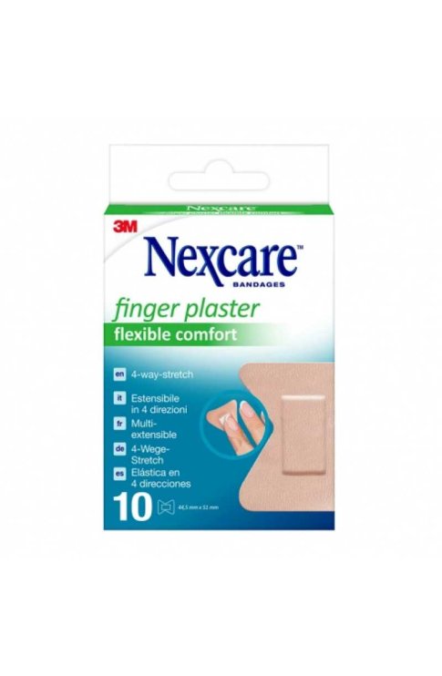 Nexcare Finger Plaster Flexible Comfort 3M 10 Cerotti 44,5x51cm