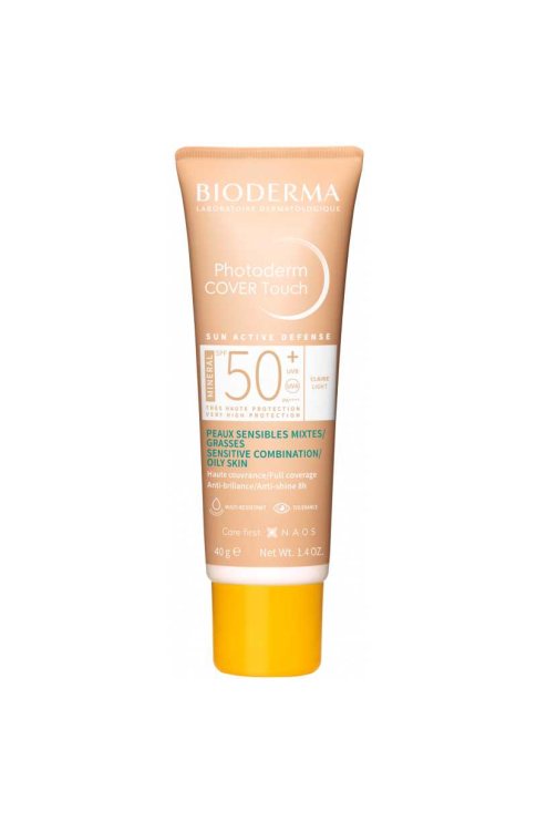 Photoderm Cover Touch Mineral Spf50+ Claire Bioderma 40g