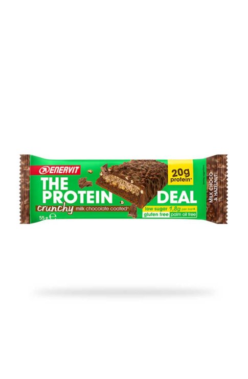 The Protein Deal Protein Bar Crunchy Hazelnut ENERVIT PROTEIN 55g