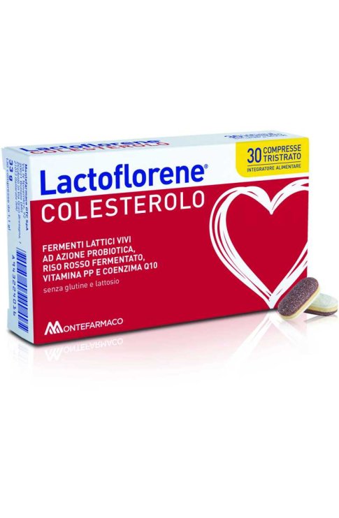 Lactoflorene Colesterolo Montefarmaco 30 Compresse