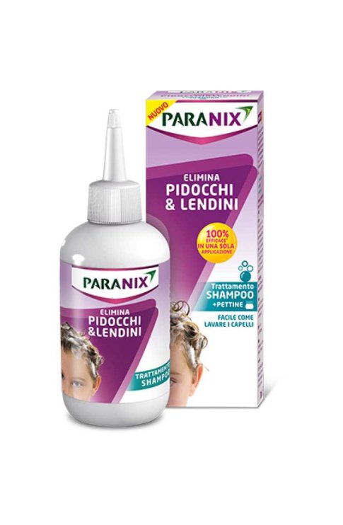 Shampoo Trattamento Paranix 200ml + Pettine