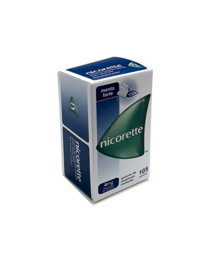 nicorette® 4 mg 105 Gomme Da Masticare Menta Forte