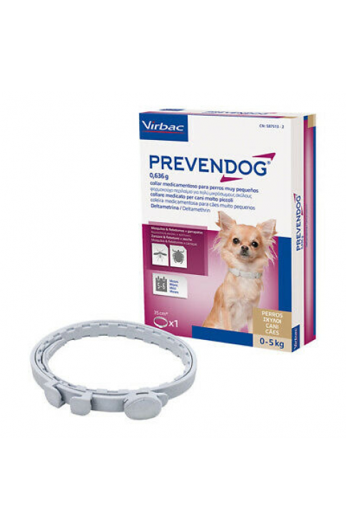 Prevendog 0-5kg Virbac 1 Collare