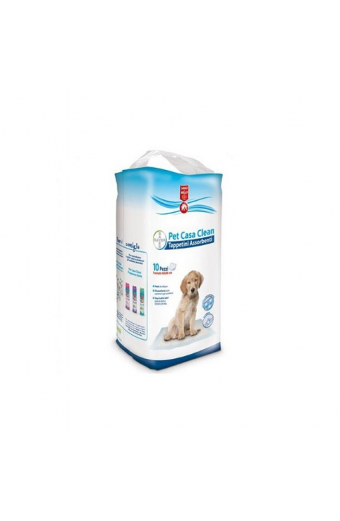Bayer Pet Casa Clean Tappetini Assrbenti 60x90cm 10 Pezzi