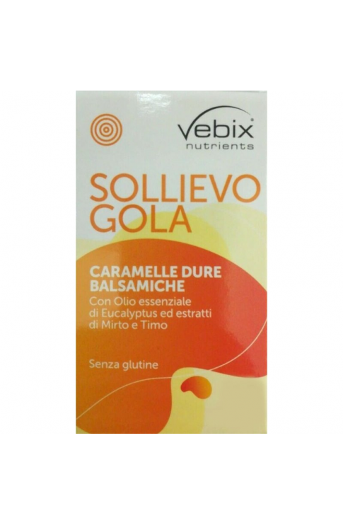 Sollievo Gola Vebix Nutrients 18 Pastiglie