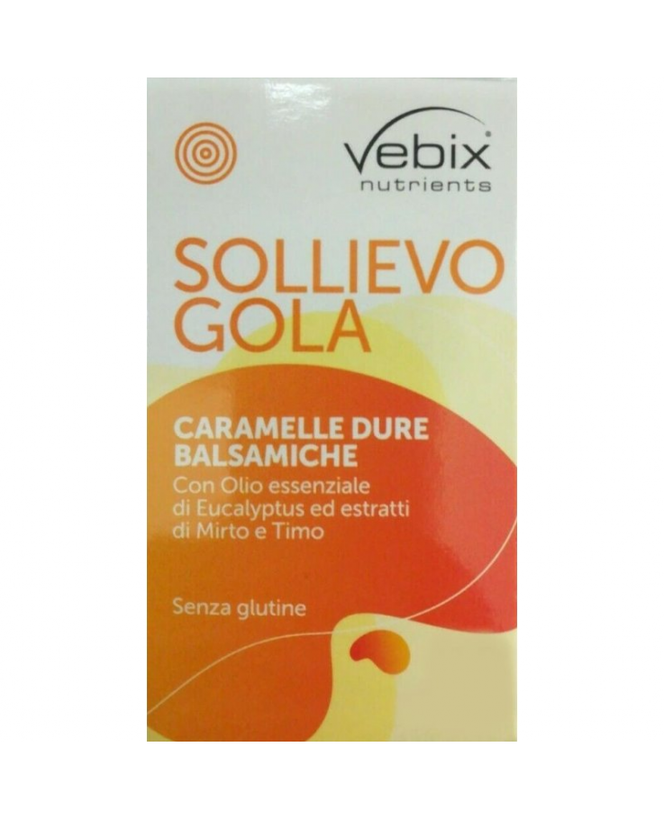 Sollievo Gola Vebix Nutrients 18 Pastiglie