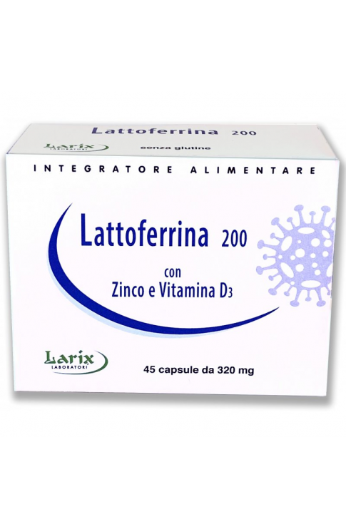Lattoferrina 200 Larix Laboratori 45 Capsule
