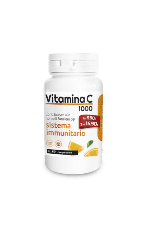 Vitamina C 1000 Sistema Immunitario SANAVITA 60 Compresse