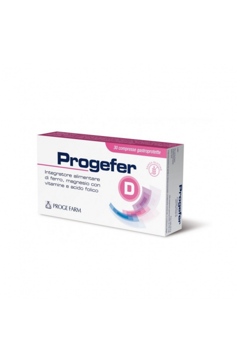 Progefer D PROGE FARM® 30 Compresse Gastroprotette
