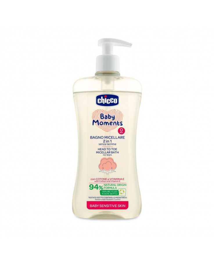 Bagno Micellare 2in1 Baby Moments CHICCO 500ml