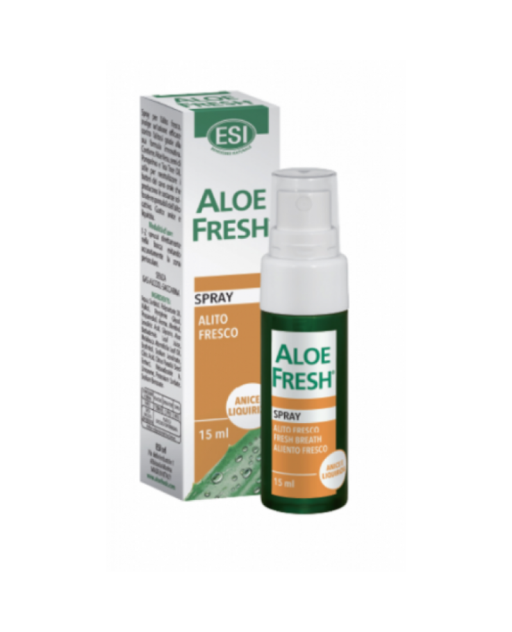 Esi Aloe Fresh Spray Alito Fresco Anice-Liquirizia 15ml
