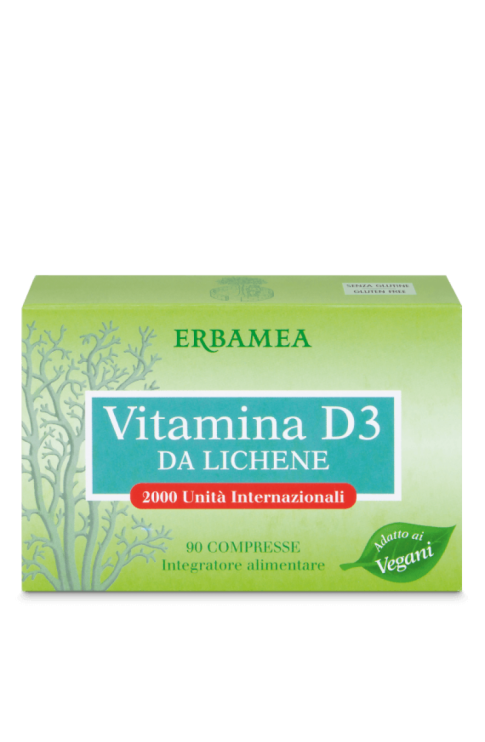 Vitamina D3 Da Lichene Erbamea 90 Compresse