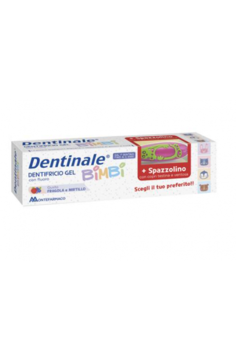 Dentinale Bimbi Dentifricio + Spazzolino Montefarmaco 