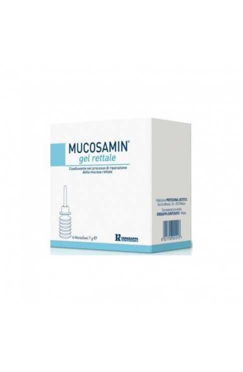 MUCOSAMIN gel rettale Errekappa 6 Microclismi
