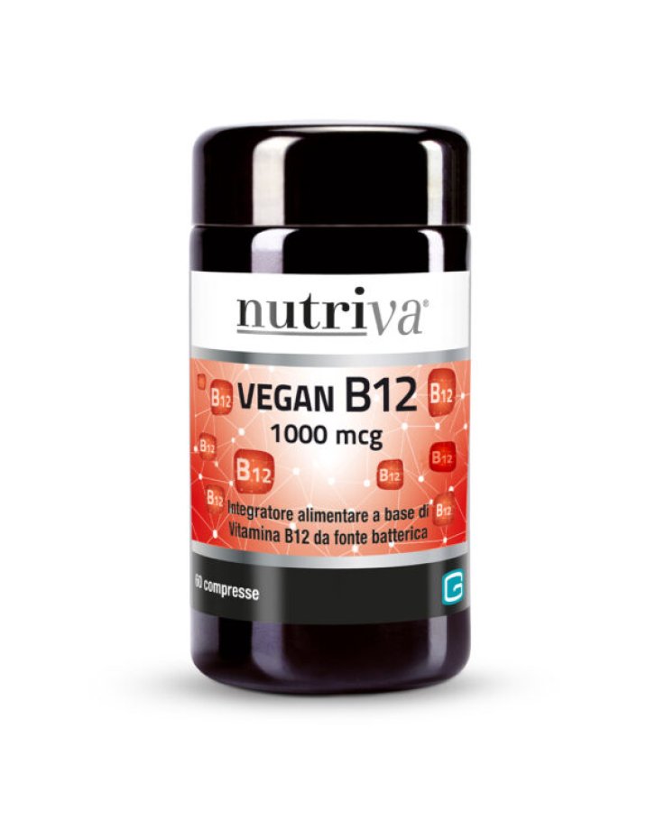 Nutriva Vegan B12 60 Compresse 1000mcg