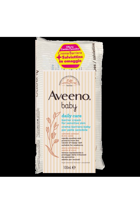 Aveeno Baby Barrier+baby Wipes