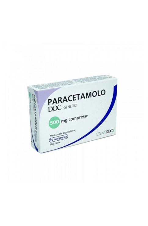 Paracetamolo 500mg DOC Generici 30 Compresse