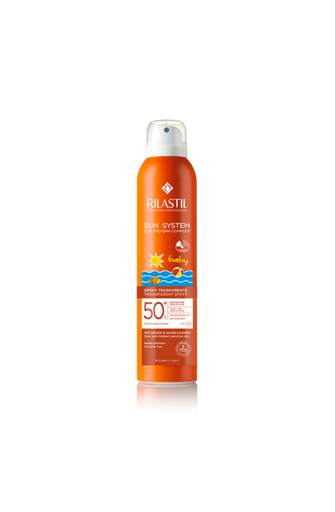 Rilastil Sun System Baby Spray Trasparente Spf 50+ 200ml
