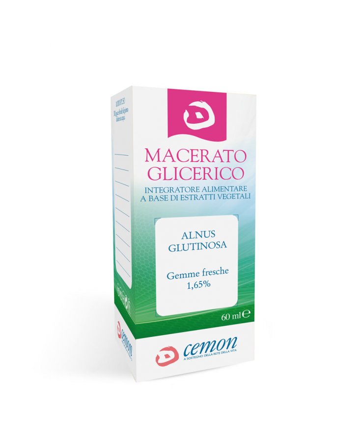 Alnus Glutinosa Gemme Macerato Glicerico 60ml Cemon