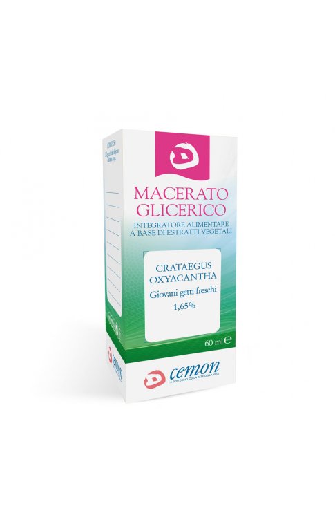 Crataegus Oxycantha Getti Macerato Glicerico 60ml Cemon