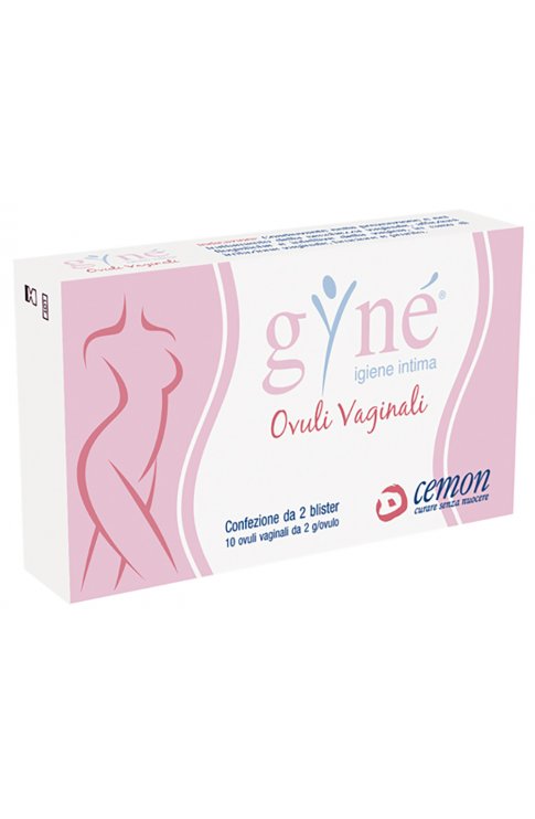 Gyne 10 Ovuli Vaginali 10g Cemon