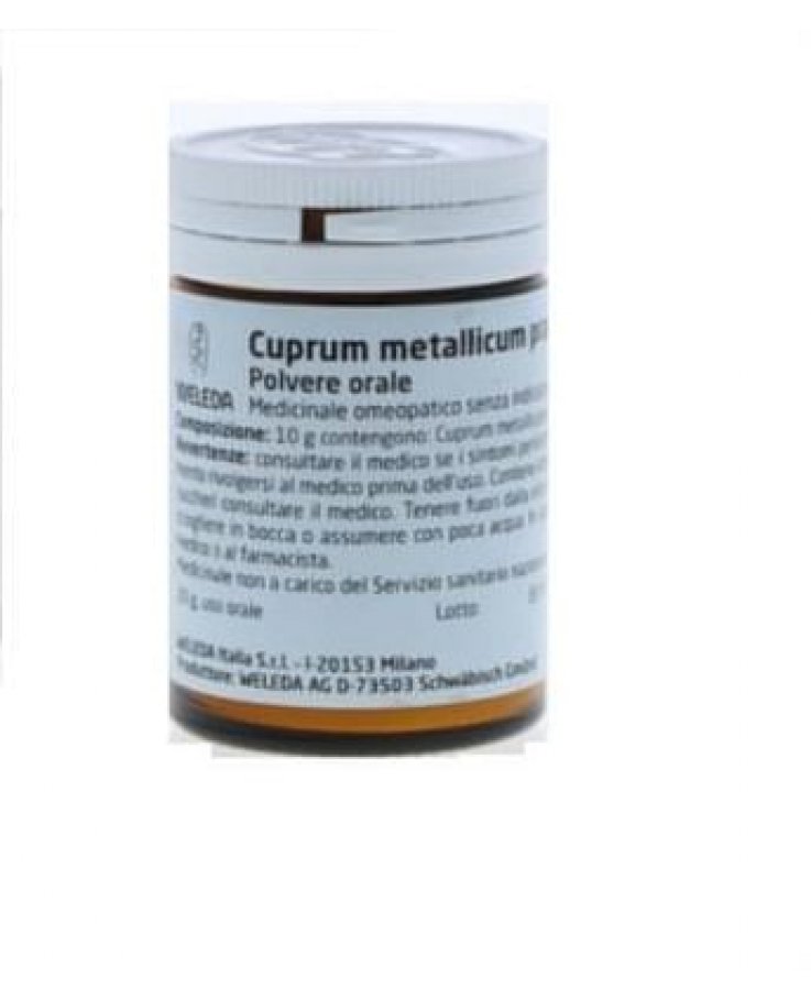Weleda Cuprum Metallicum Praeparatum D20 Trituration 20 G