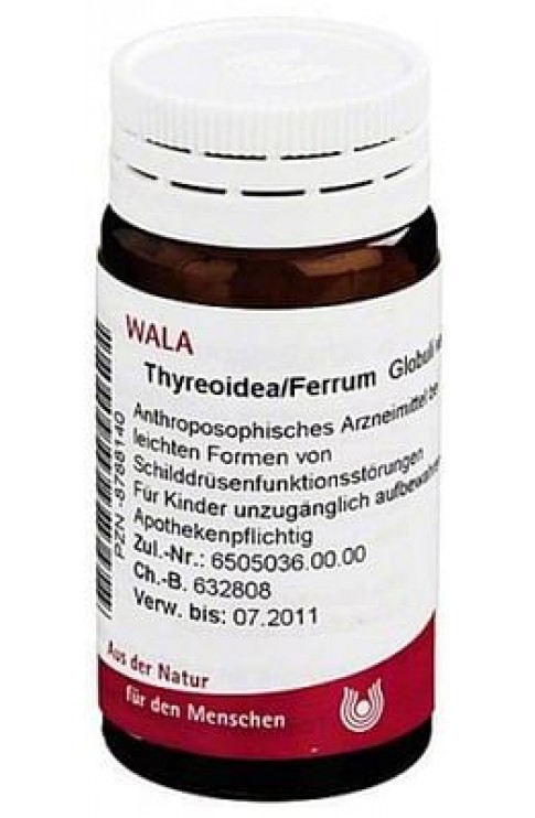 Wala Thyreoidea Ferrum Globuli 20 G