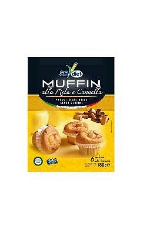Sg Diet Muffin Mela Cannella 180 G