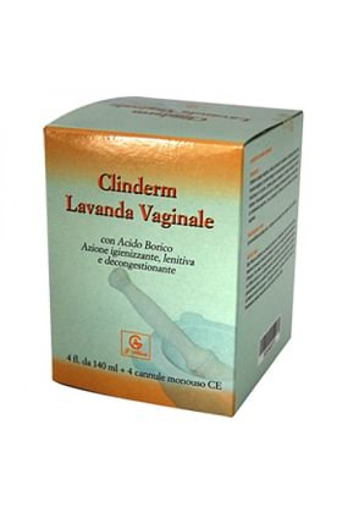 Clinderm Lavanda Vaginale 4 Flaconi 140 Ml