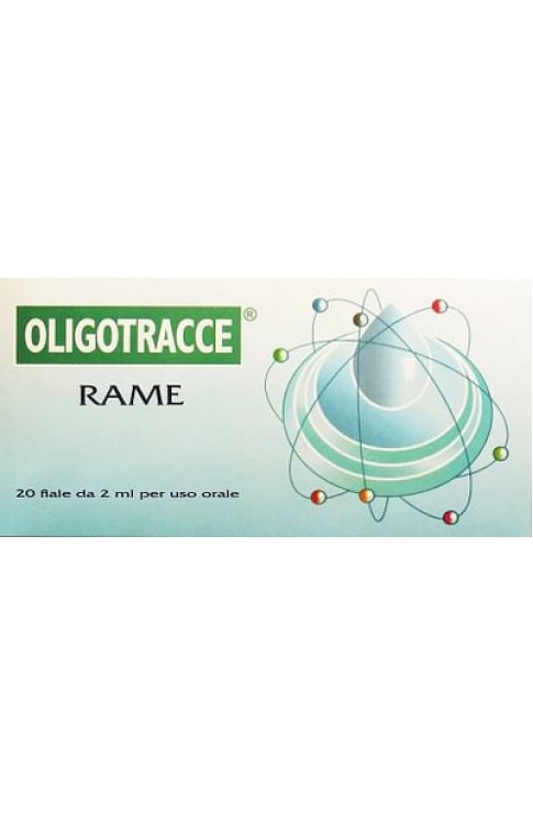 Oligotracce Rame 20 Fiale 2 Ml