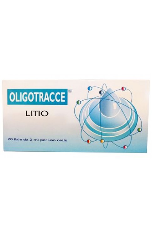 Oligotracce Litio 20 Fiale 2 Ml