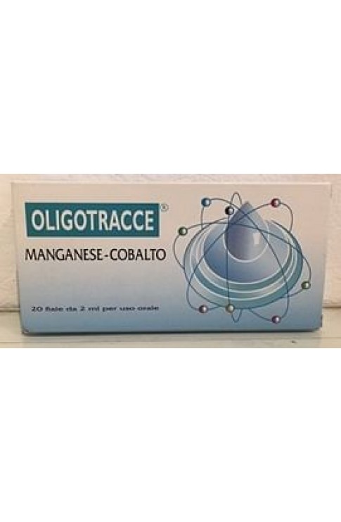 Oligotracce Manganese Cobalto 20 Fiale 2 Ml