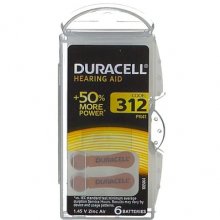 Duracell Easy Tab 312 Marrone Batteria Per Apparecchio Acustico